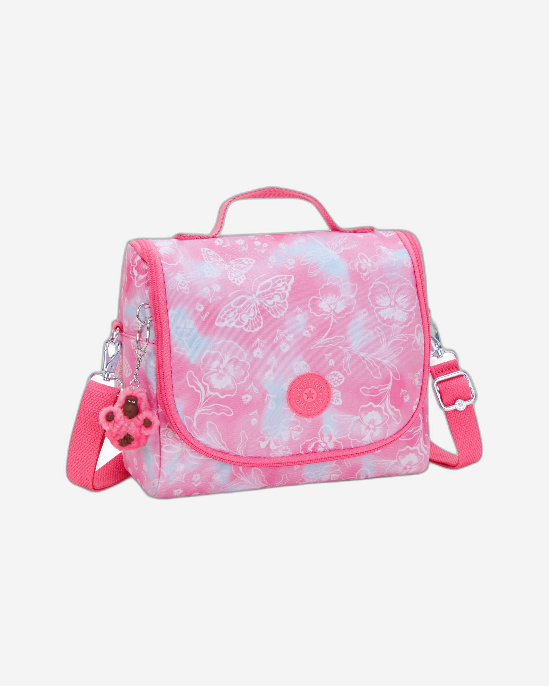 حقيبة غداء كبيرة من Kipling New Kichirou Garden Clouds مع جراب عربة C2I5749-2PE