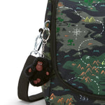 صندوق غداء كبير من KIPLING New Kichirou Camo Treasure (مع جراب عربة) I5749-3PB