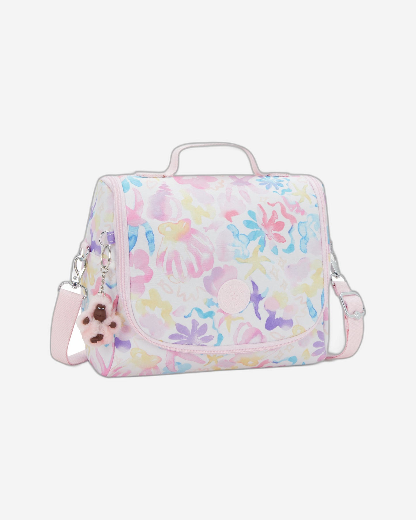 حقيبة غداء كبيرة من Kipling New Kichirou Aqua Sea مزودة بعربة I5749-4ES