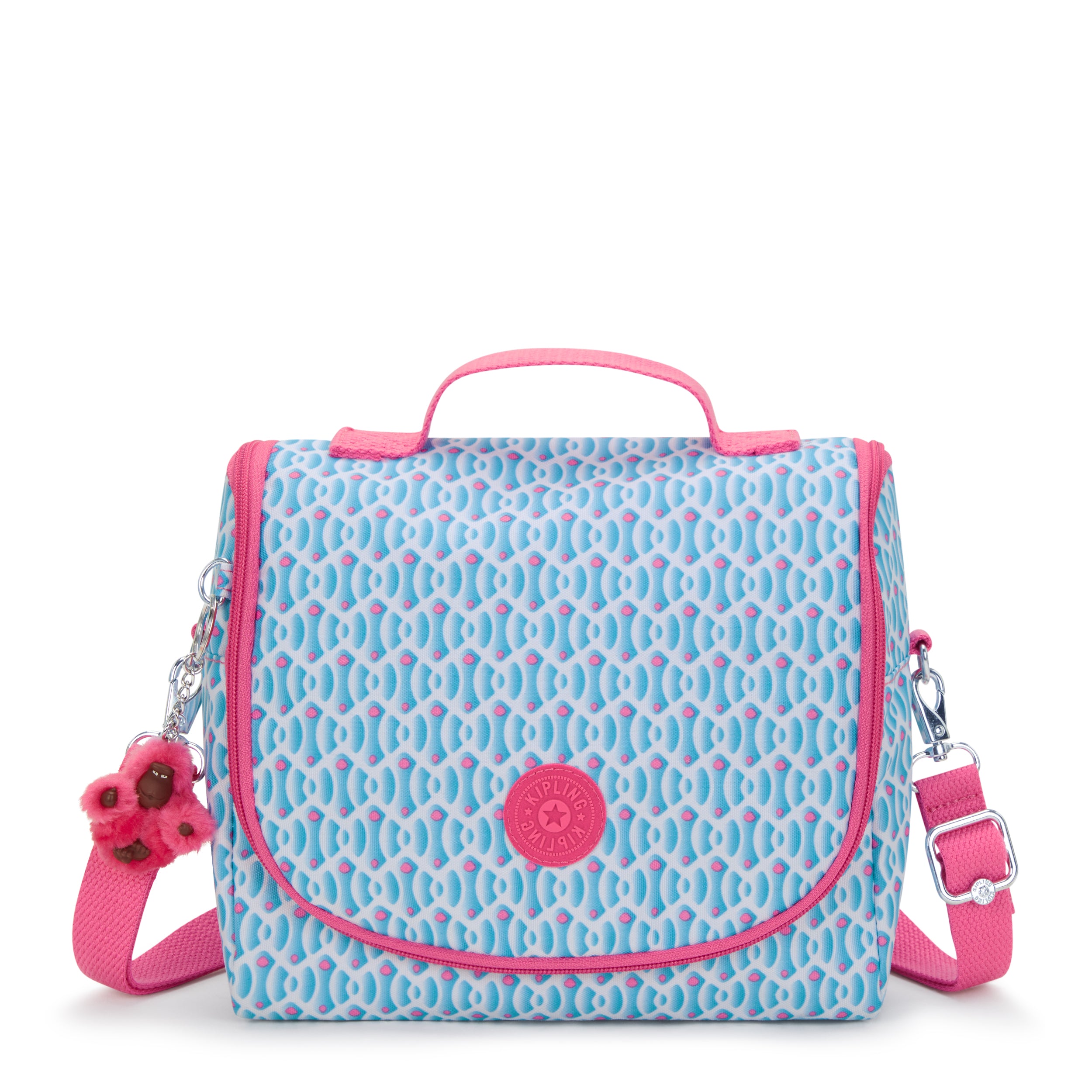 KIPLING-New Kichirou-Large lunchbox (with trolley sleeve)-Dreamy Geo C-I5749-D1W