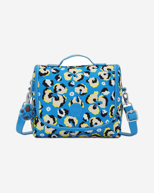 حقيبة غداء كيبلينج نيو كيشيرو كبيرة بنقشة جلد الفهد مع جراب عربة C2I5749-P2A