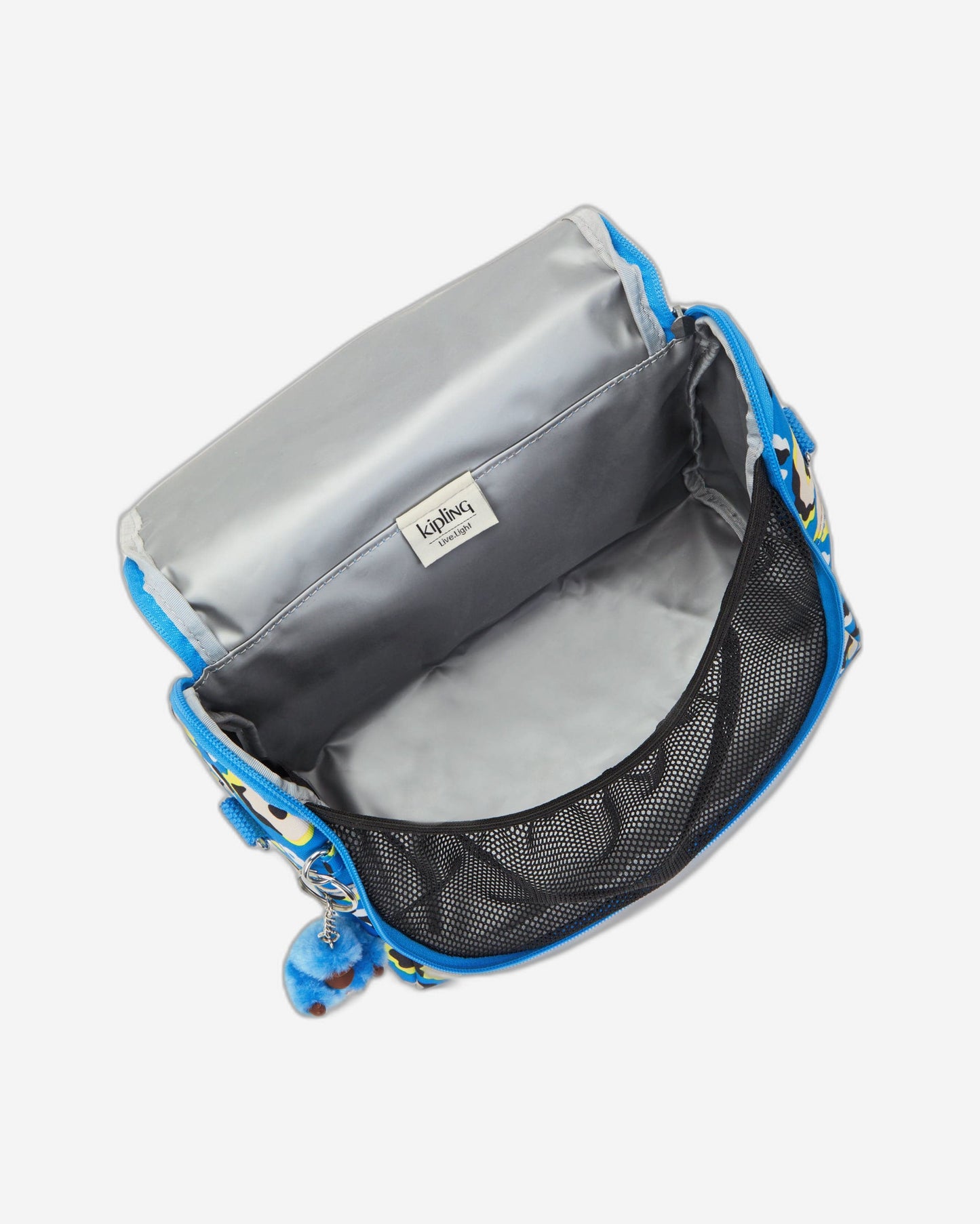 حقيبة غداء كيبلينج نيو كيشيرو كبيرة بنقشة جلد الفهد مع جراب عربة C2I5749-P2A