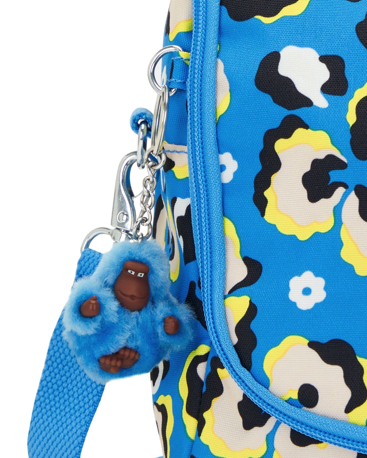 حقيبة غداء كيبلينج نيو كيشيرو كبيرة بنقشة جلد الفهد مع جراب عربة C2I5749-P2A