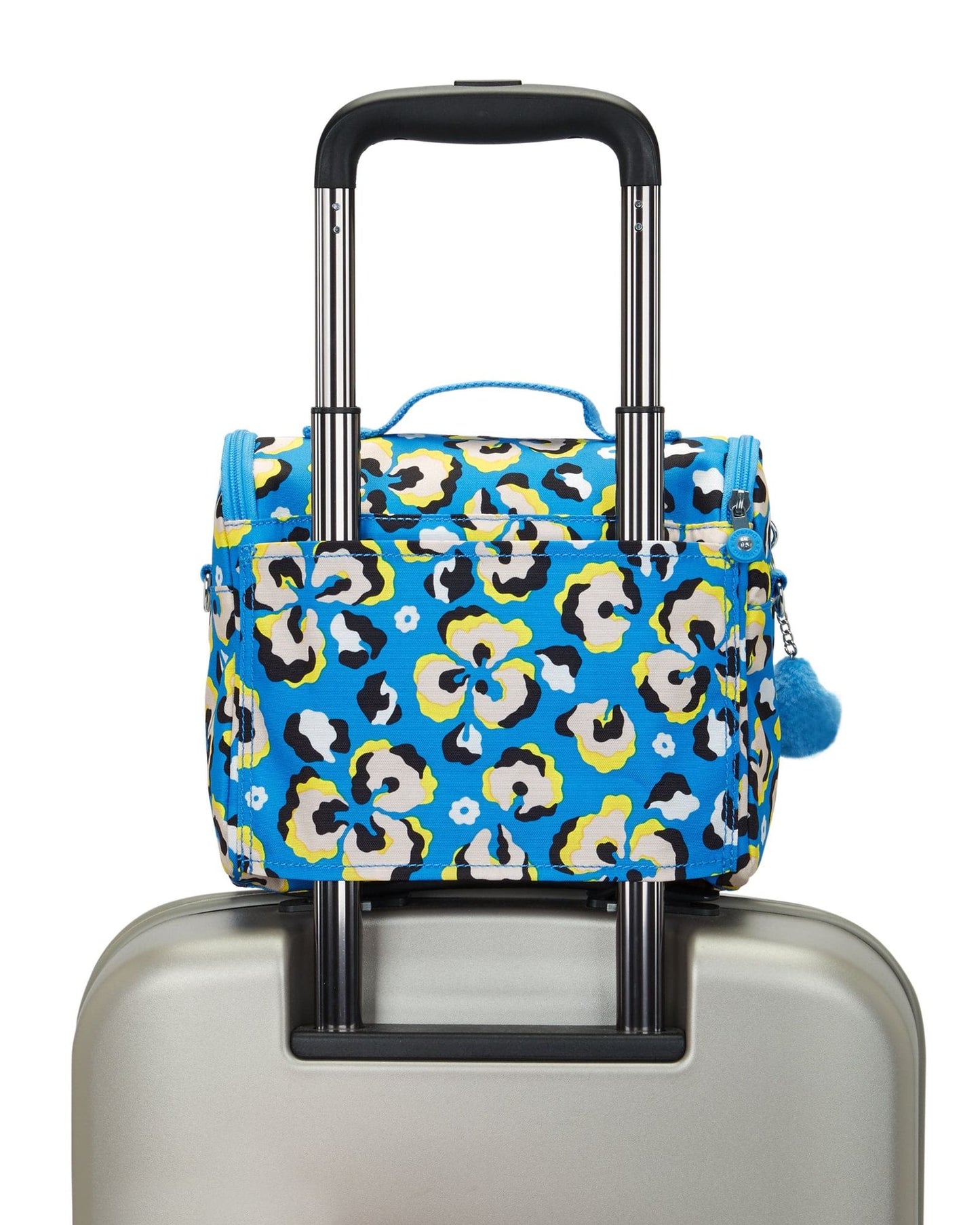 حقيبة غداء كيبلينج نيو كيشيرو كبيرة بنقشة جلد الفهد مع جراب عربة C2I5749-P2A