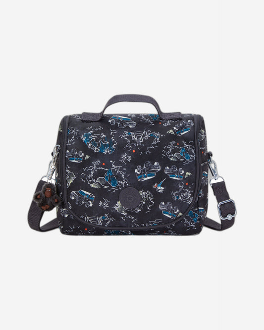 حقيبة غداء كبيرة من Kipling New Kichirou Jungle Fun Race مع جراب عربة C2I5749-TJ3