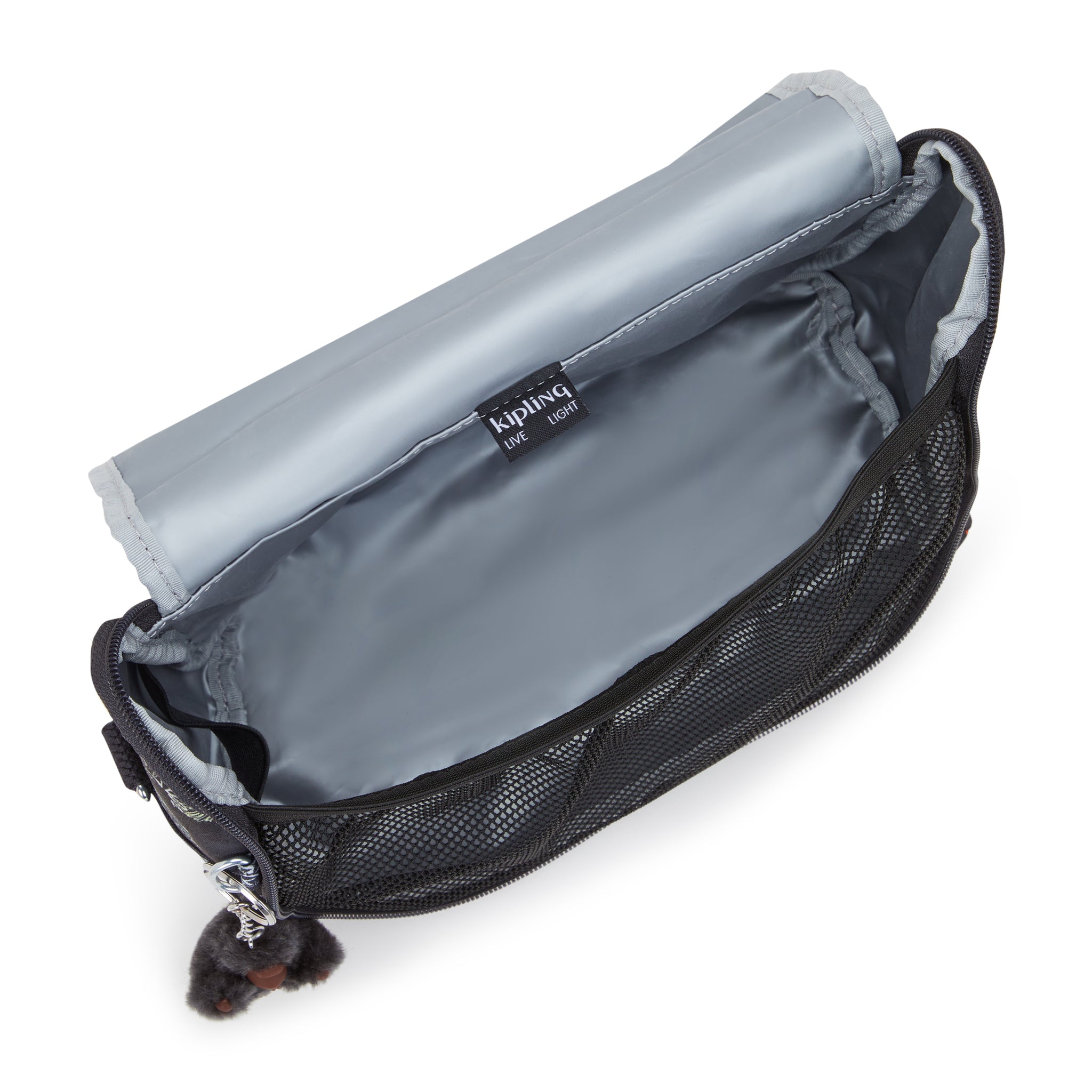 حقيبة غداء كبيرة من Kipling New Kichirou Jungle Fun Race مع جراب عربة C2I5749-TJ3