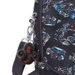 حقيبة غداء كبيرة من Kipling New Kichirou Jungle Fun Race مع جراب عربة C2I5749-TJ3