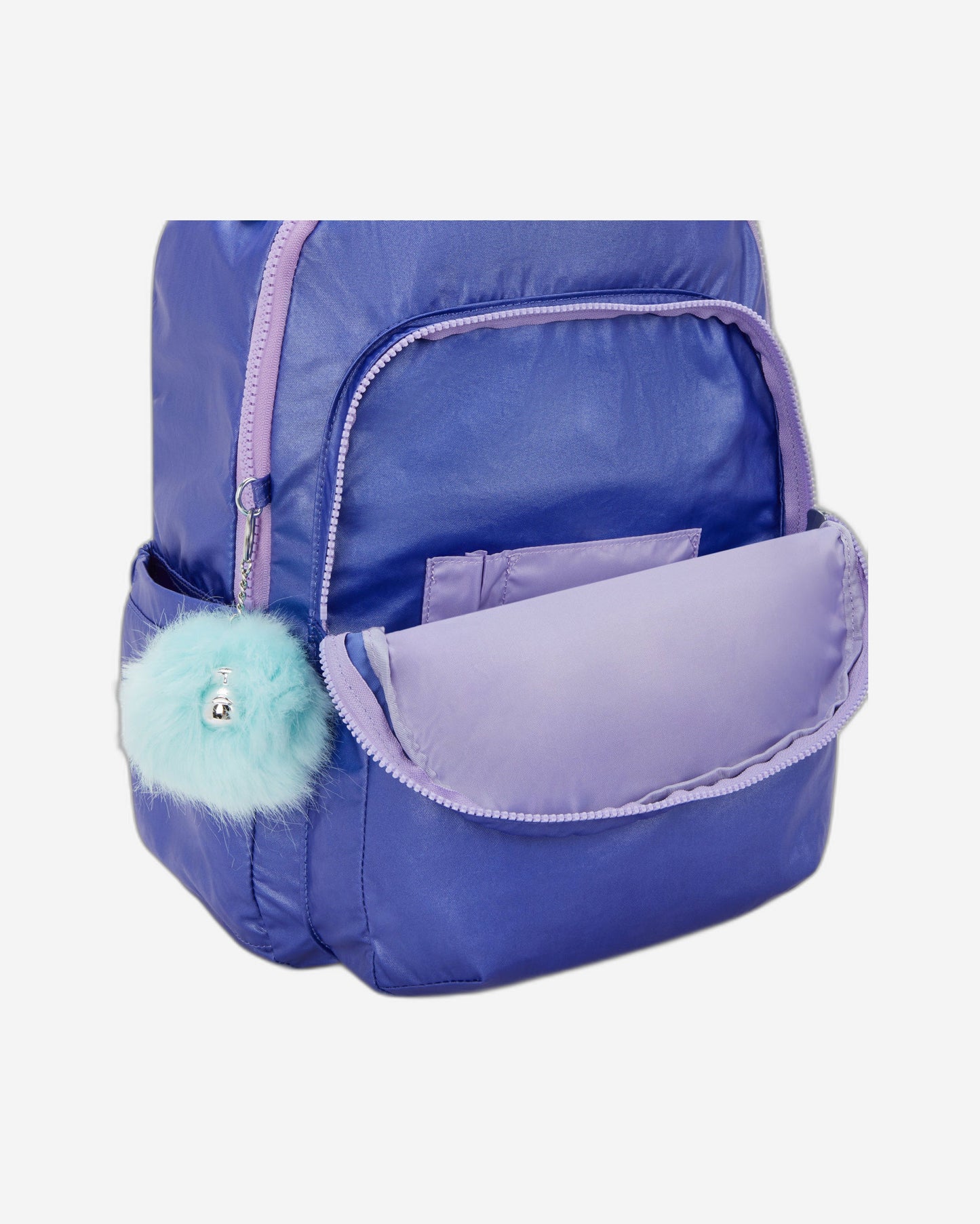 حقيبة ظهر كيبلينج سيول كوزميك ميتاليك كبيرة I5764-8DE