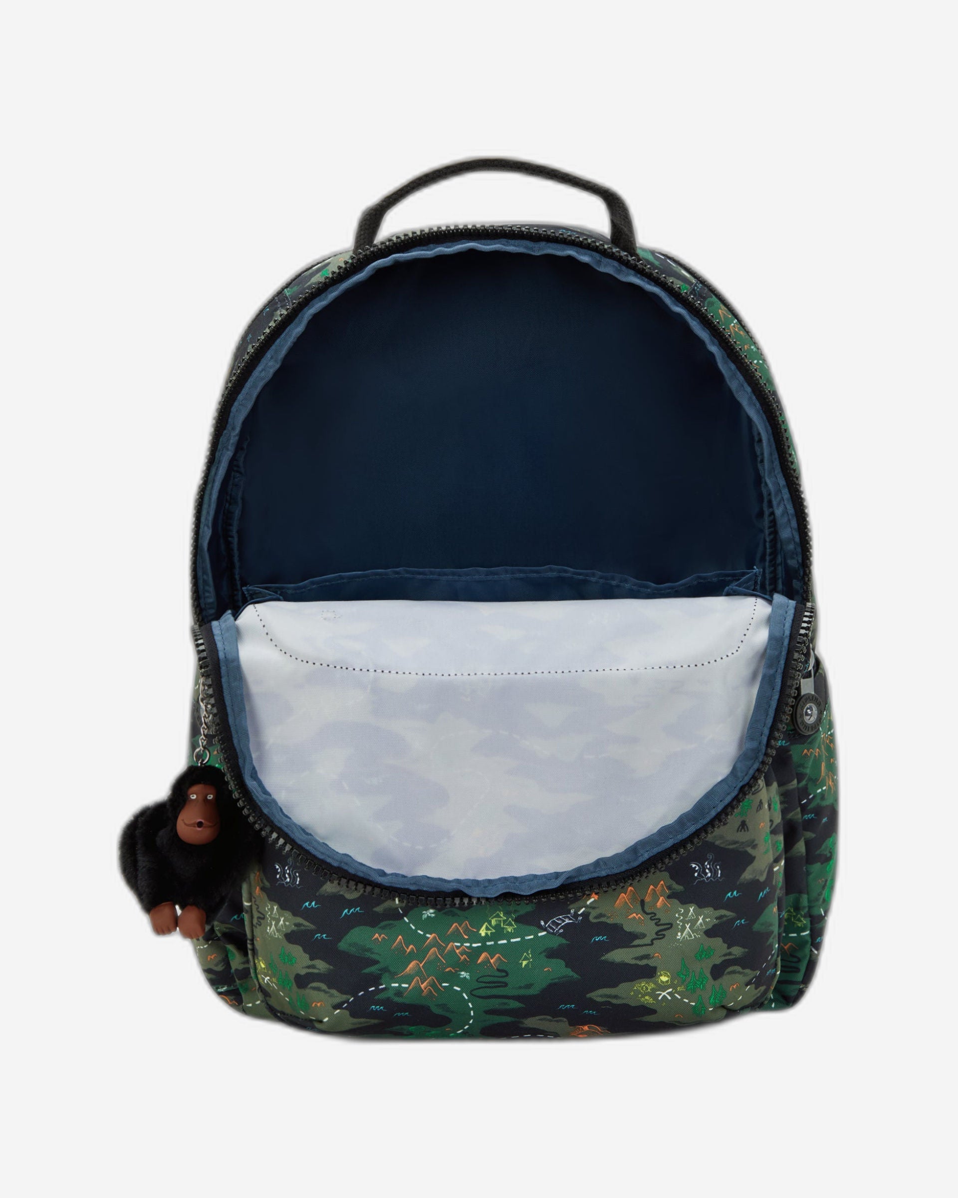 حقيبة ظهر KIPLING Seoul Lap Camo Treasure Large (مع حجرة للكمبيوتر المحمول) I5816-3PB