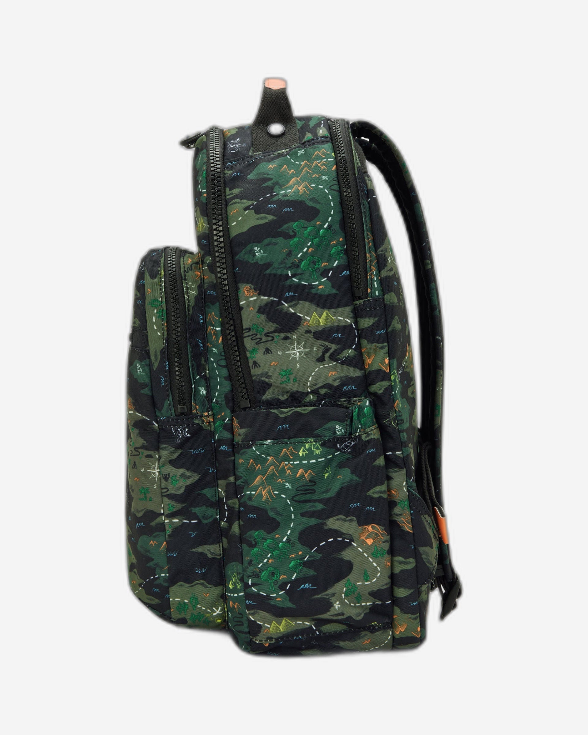 حقيبة ظهر KIPLING Seoul Lap Camo Treasure Large (مع حجرة للكمبيوتر المحمول) I5816-3PB