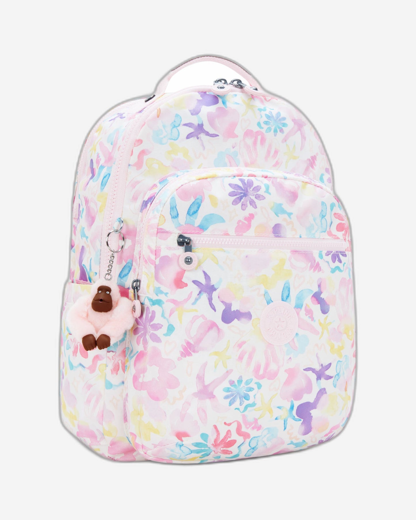 حقيبة ظهر Kipling Seoul Lap Aqua Sea Large مع حجرة للكمبيوتر المحمول I5816-4ES