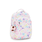 حقيبة ظهر Kipling Seoul Lap Aqua Sea Large مع حجرة للكمبيوتر المحمول I5816-4ES