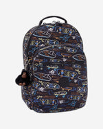 حقيبة ظهر Kipling Seoul Lap Neon Skate كبيرة مع حجرة للكمبيوتر المحمول I5816-71M