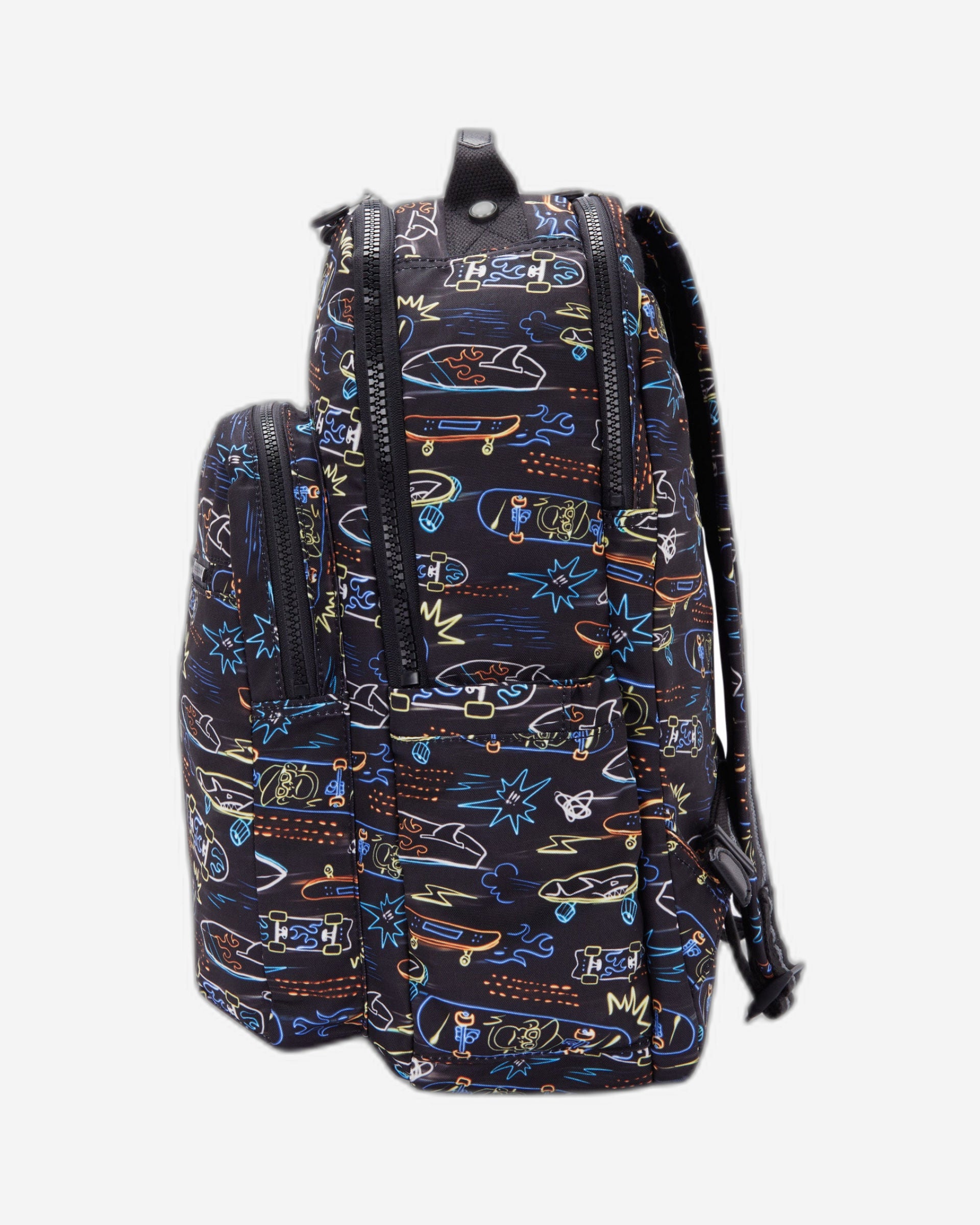 حقيبة ظهر Kipling Seoul Lap Neon Skate كبيرة مع حجرة للكمبيوتر المحمول I5816-71M