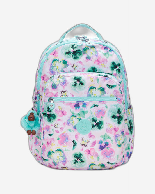 حقيبة ظهر كيبلينج سيول لاب أكوا بلوسوم كبيرة C2I5816-7EC