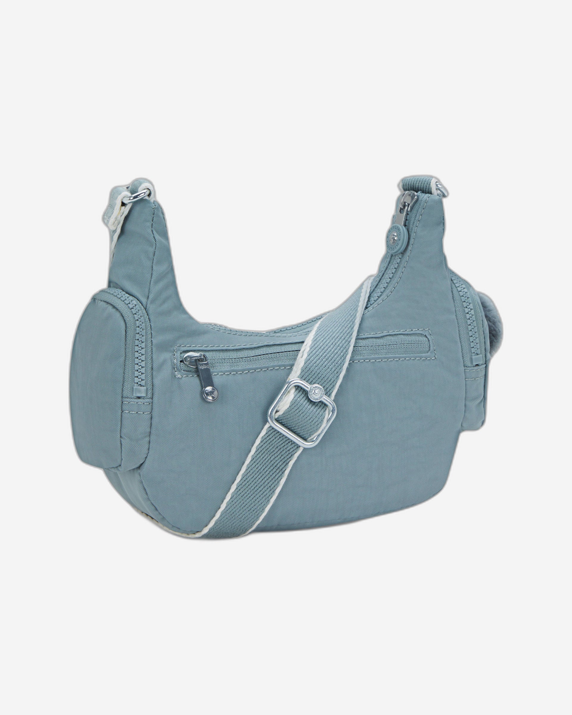 حقيبة كيبلينج ريكا صغيرة مريحة باللون الرمادي I5926-3NL