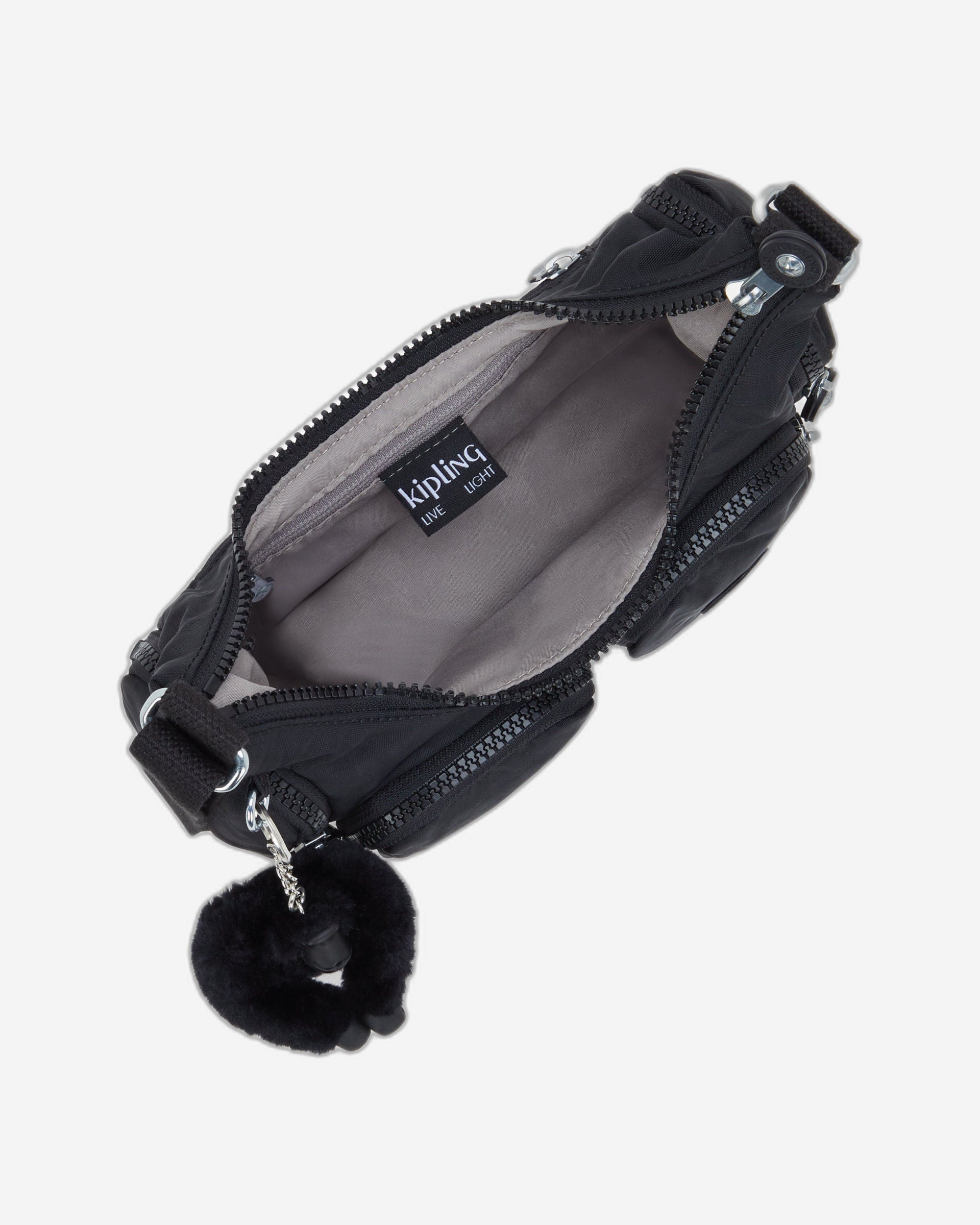 حقيبة كيبلينج ريكا ميني سوداء صغيرة كروس بودي I5926-P39