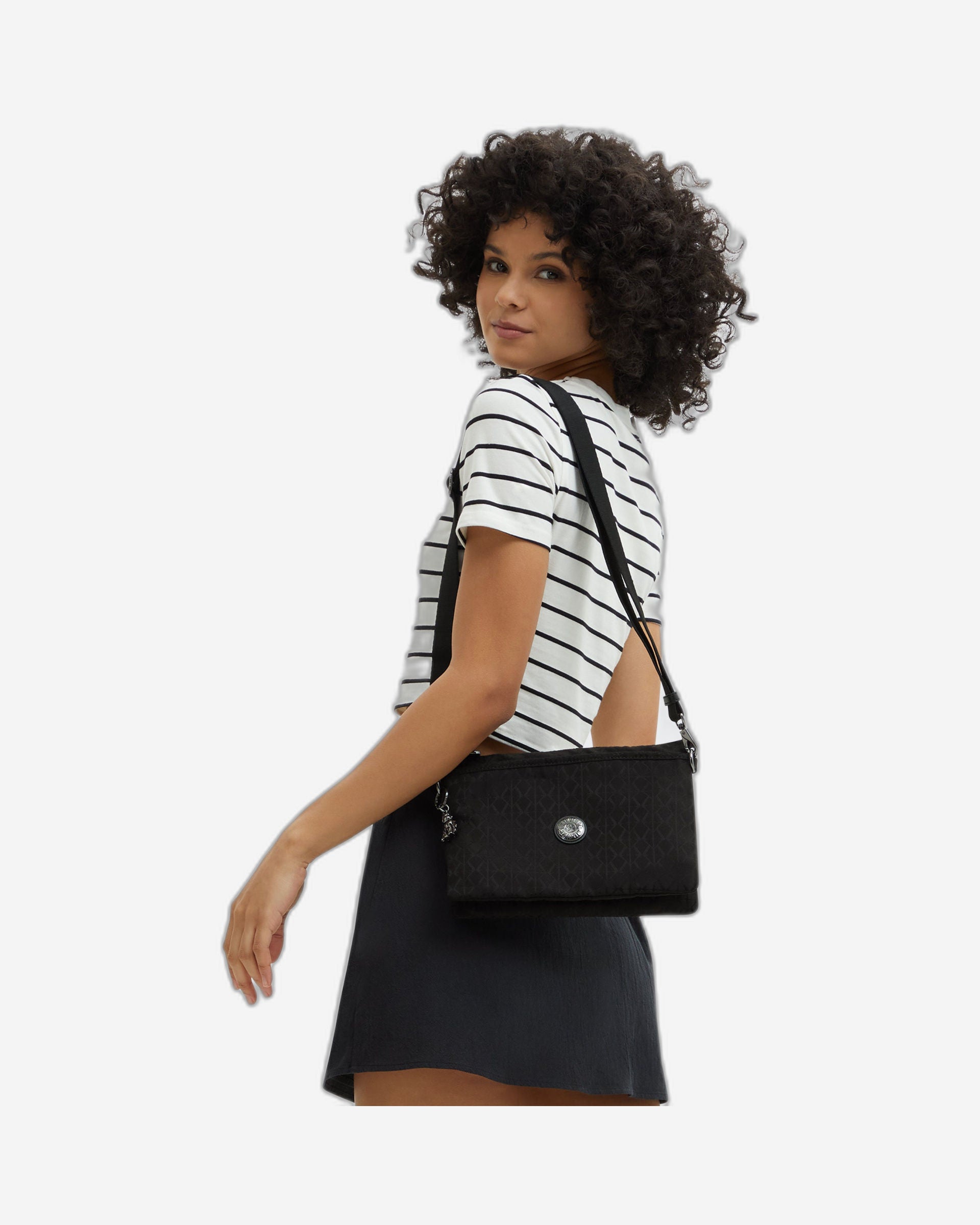 حقيبة كيبلينج ريري إل سوداء متوسطة الحجم I5954-Y12