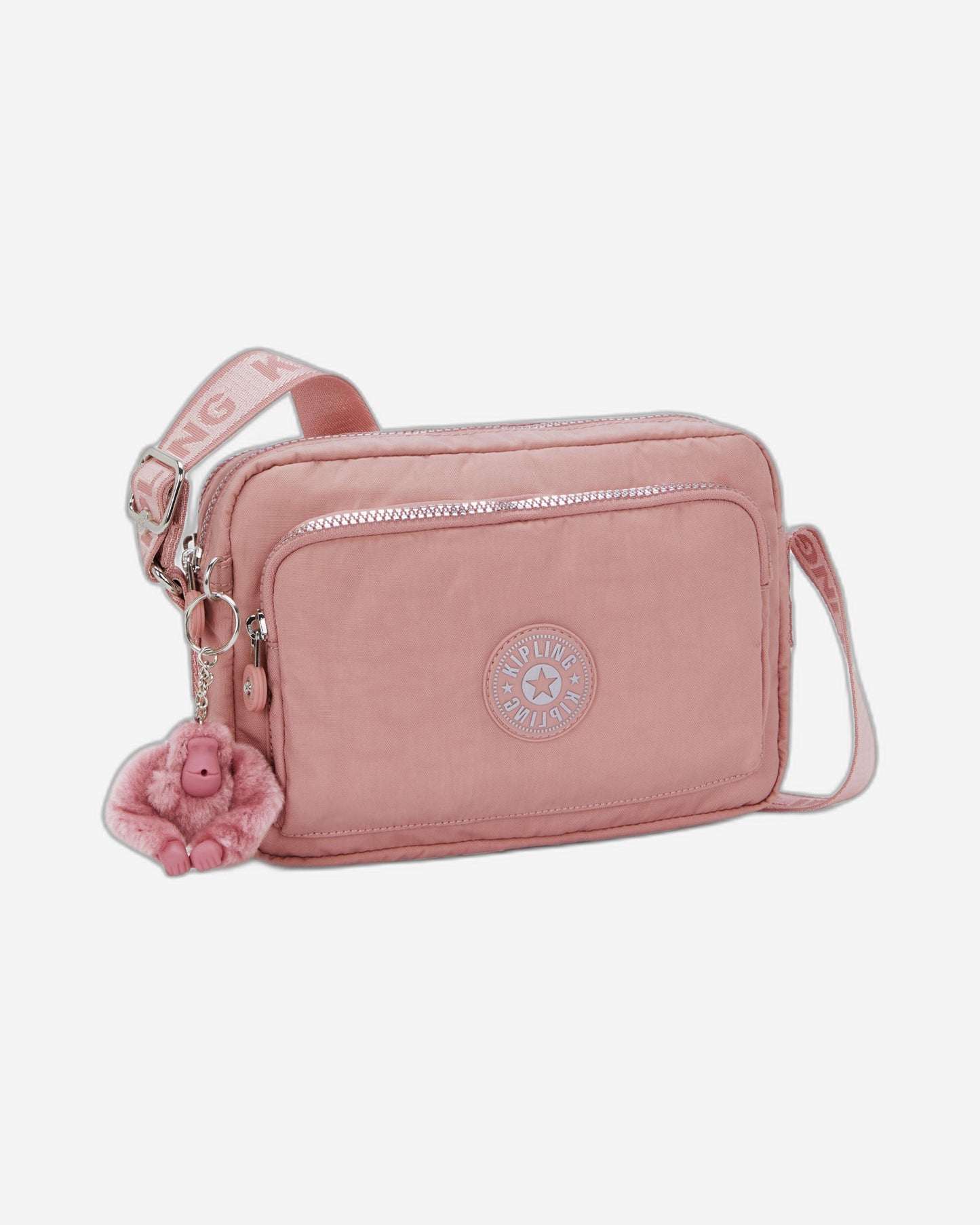 حقيبة Kipling Abanu M Zip Glorious Pink متوسطة الحجم I5986-8HB