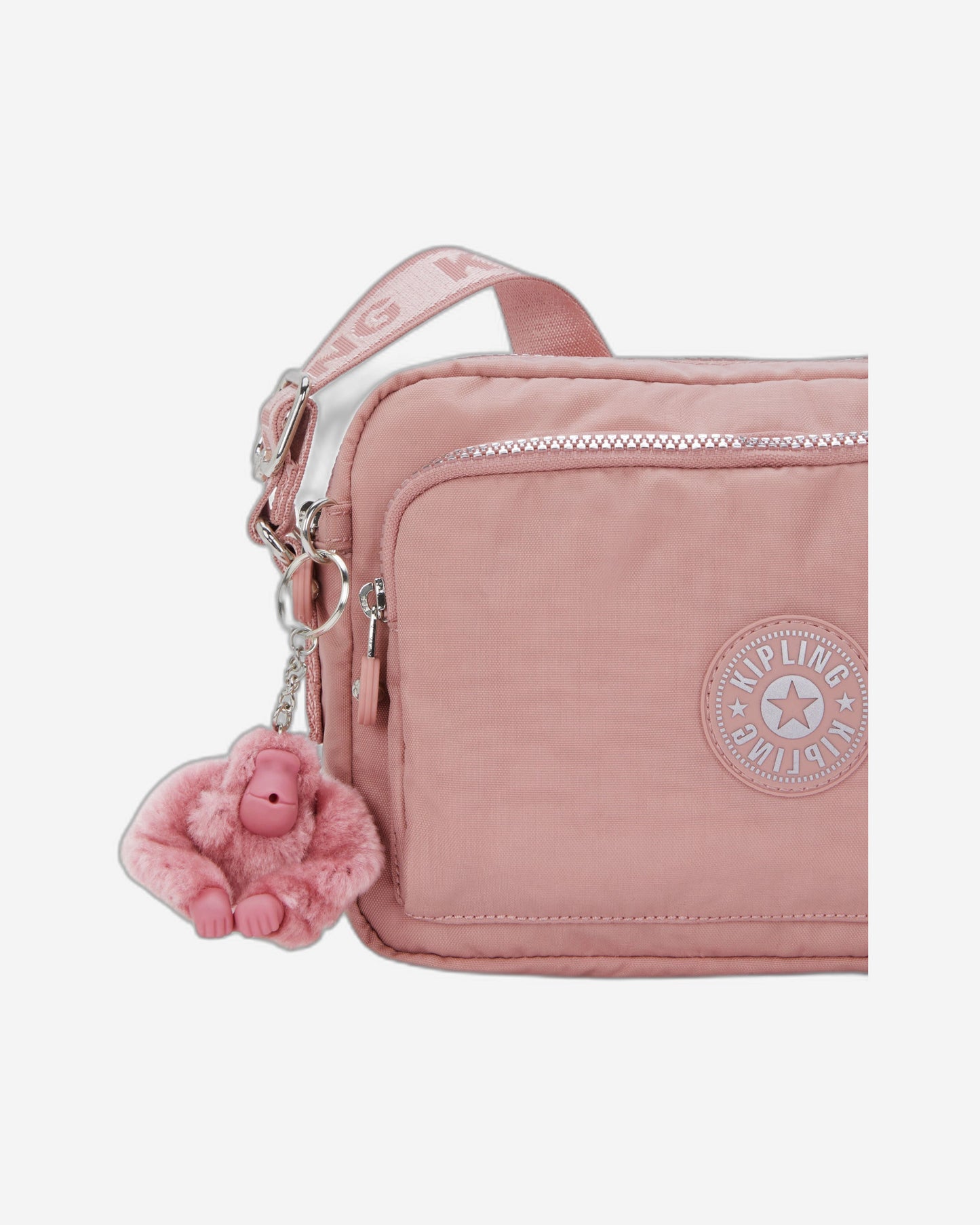 حقيبة Kipling Abanu M Zip Glorious Pink متوسطة الحجم I5986-8HB