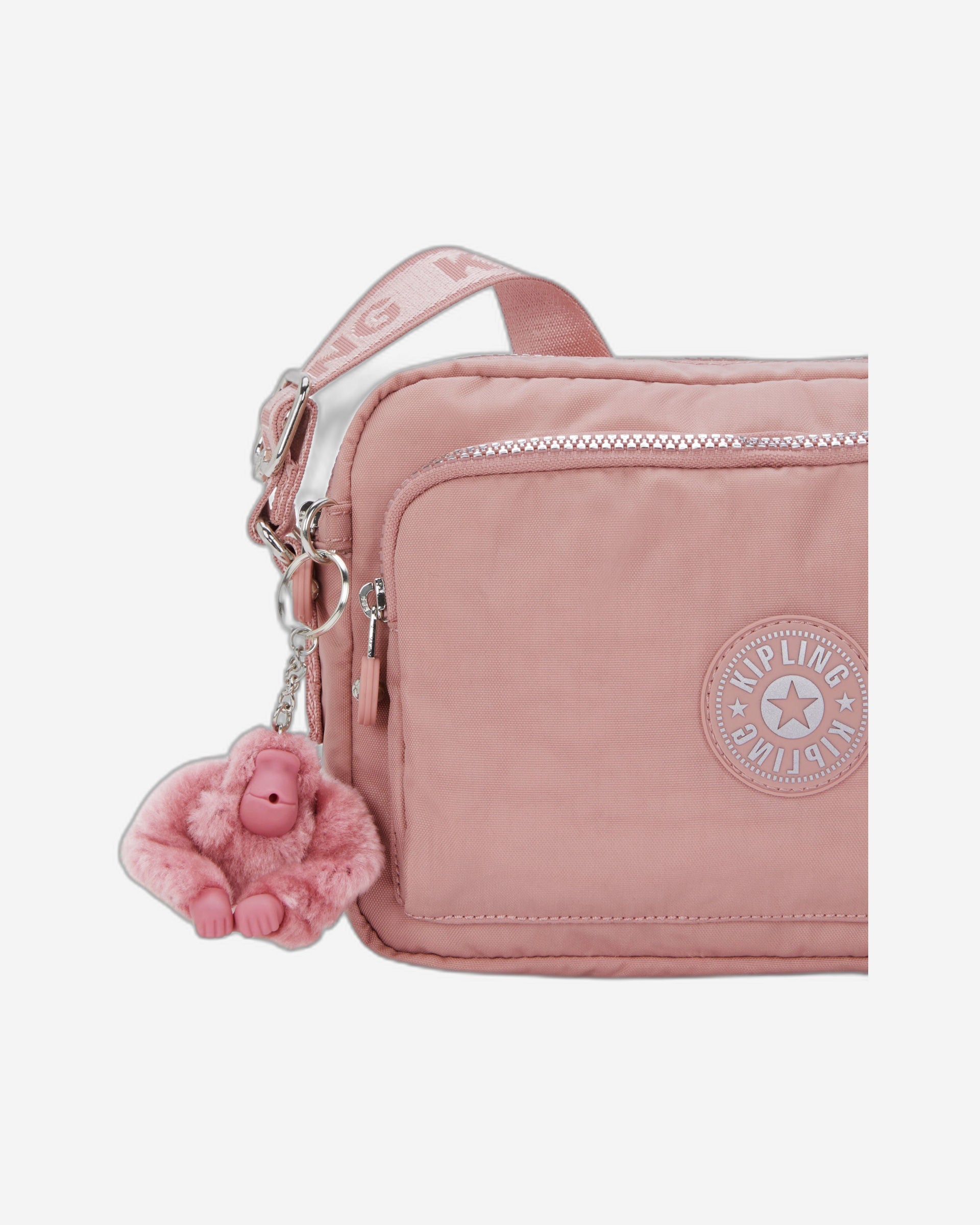حقيبة Kipling Abanu M Zip Glorious Pink متوسطة الحجم I5986-8HB