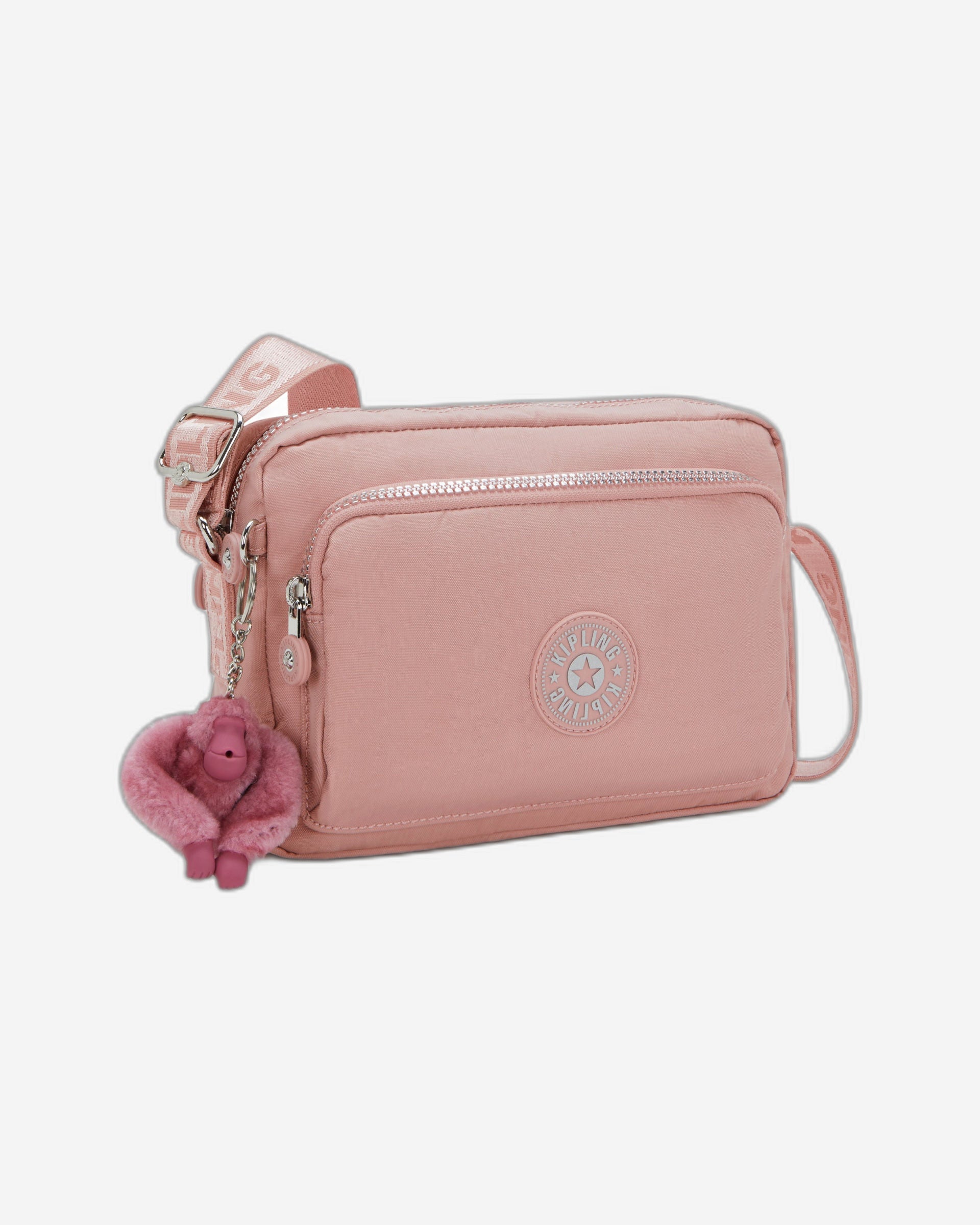 حقيبة Kipling Abanu M Zip Glorious Pink متوسطة الحجم I5986-8HB