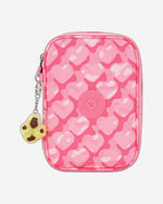 KIPLING Large pencase Female Adorable Hearts 100 Pens I6002-1NB