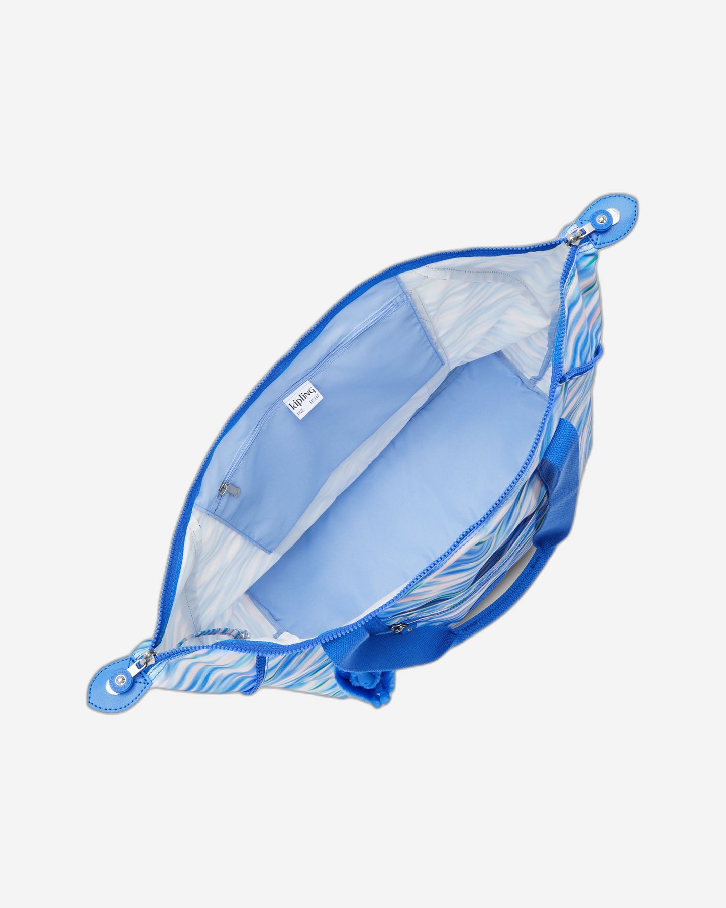 حقيبة كيبلينج آرت إم زرقاء مخففة كبيرة C2I6004-TX9