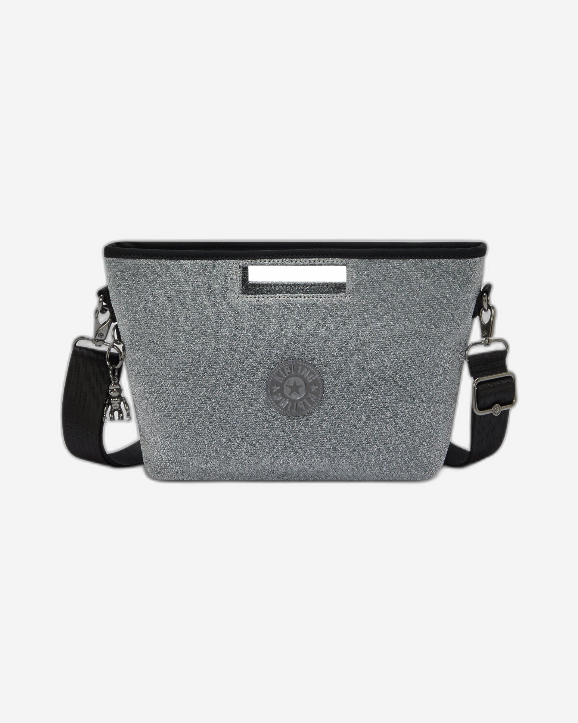 حقيبة يد كيبلينج ستيفي غوينغ آوت فضية صغيرة I6007-0MS