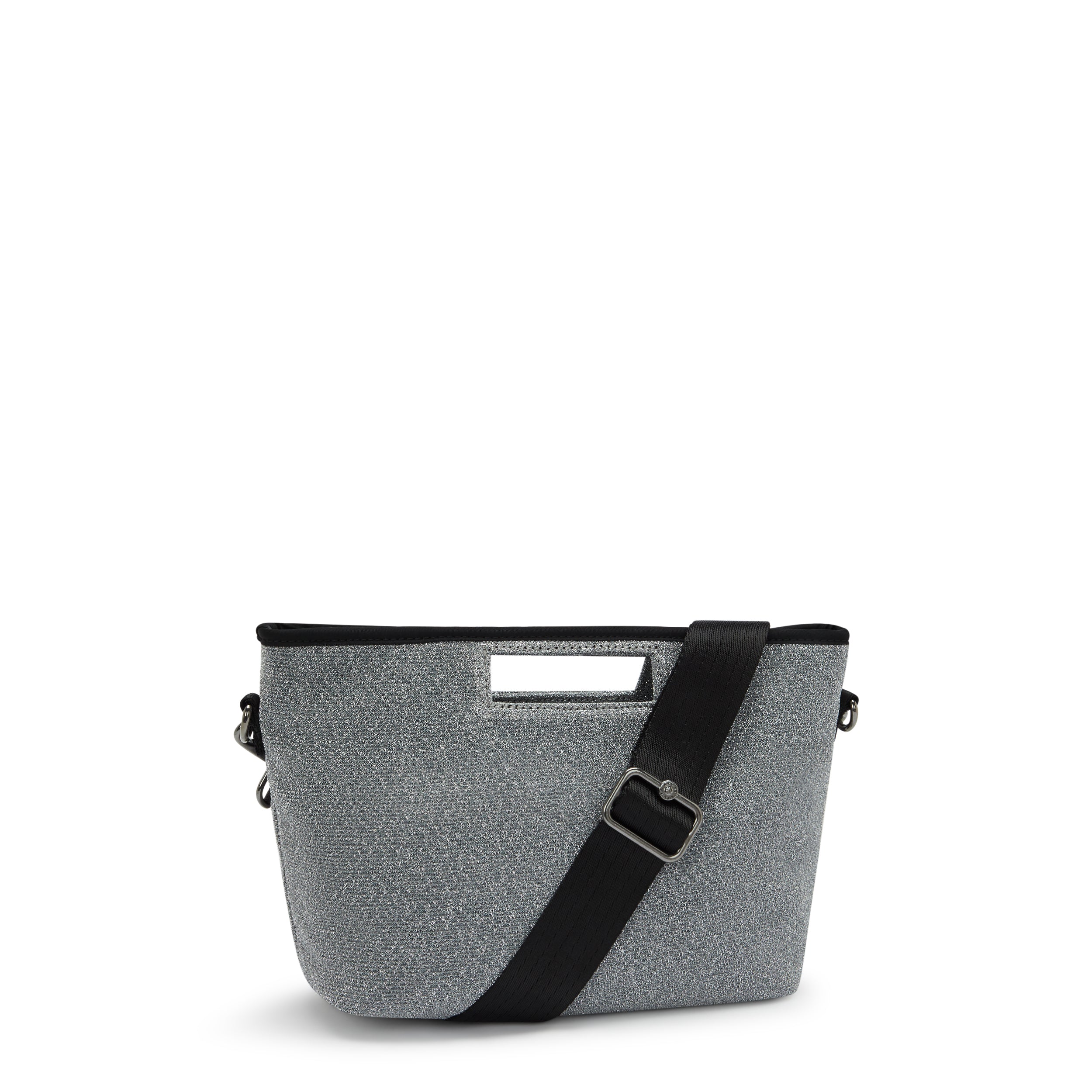 حقيبة يد كيبلينج ستيفي غوينغ آوت فضية صغيرة I6007-0MS