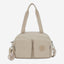 حقيبة كتف متوسطة الحجم من Kipling Cool Defea Signature باللون البيج المنقوش I6017-96A
