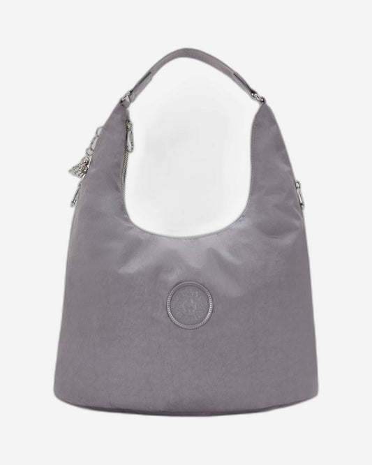 حقيبة كتف متوسطة الحجم من Kipling Eanna Zip Grey Spice I6031-4GV