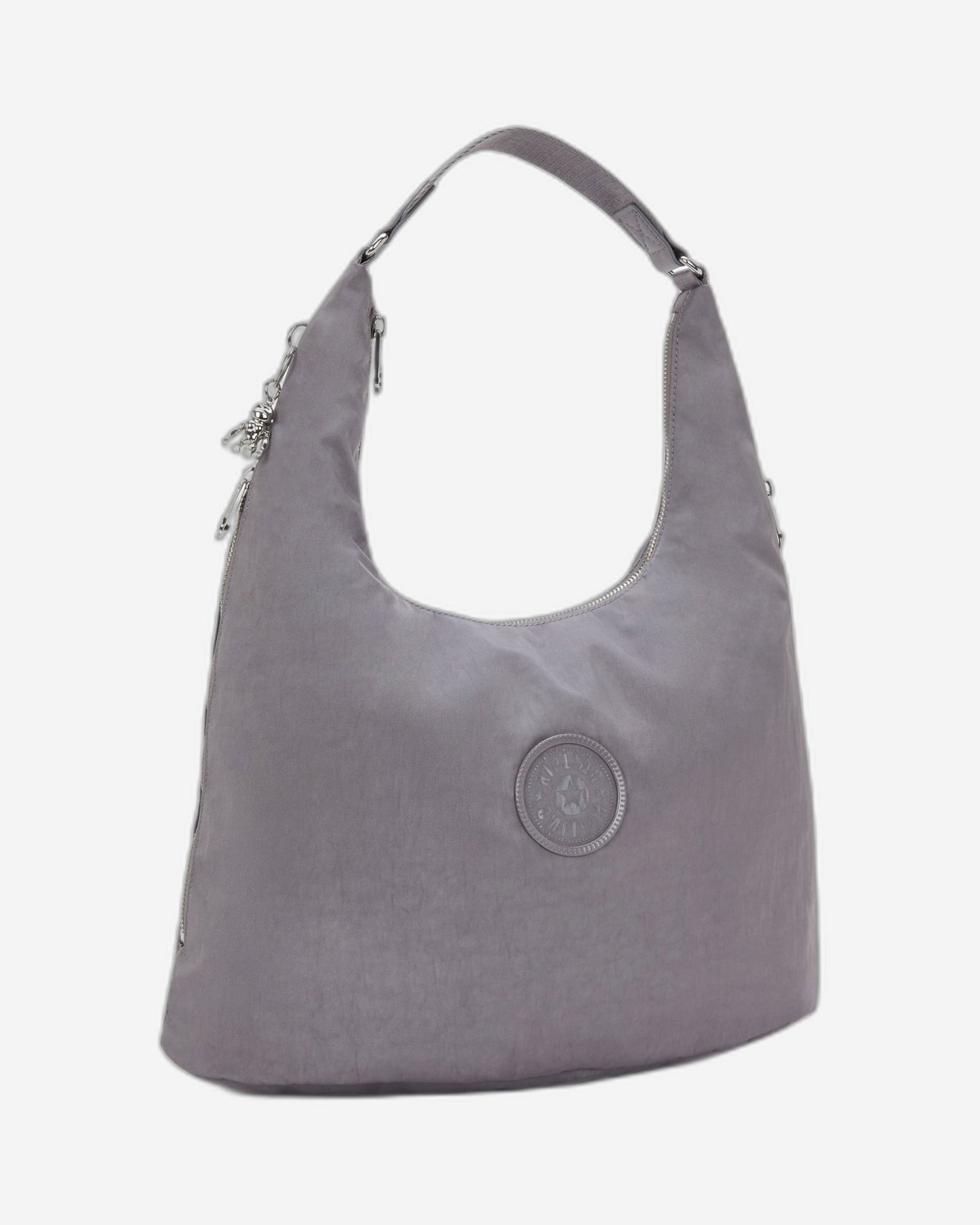 حقيبة كتف متوسطة الحجم من Kipling Eanna Zip Grey Spice I6031-4GV