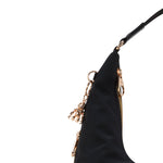 حقيبة كتف كيبلينج إيانا زيب متوسطة الحجم باللون الأسود والوردي والتوابل I6031-62Q