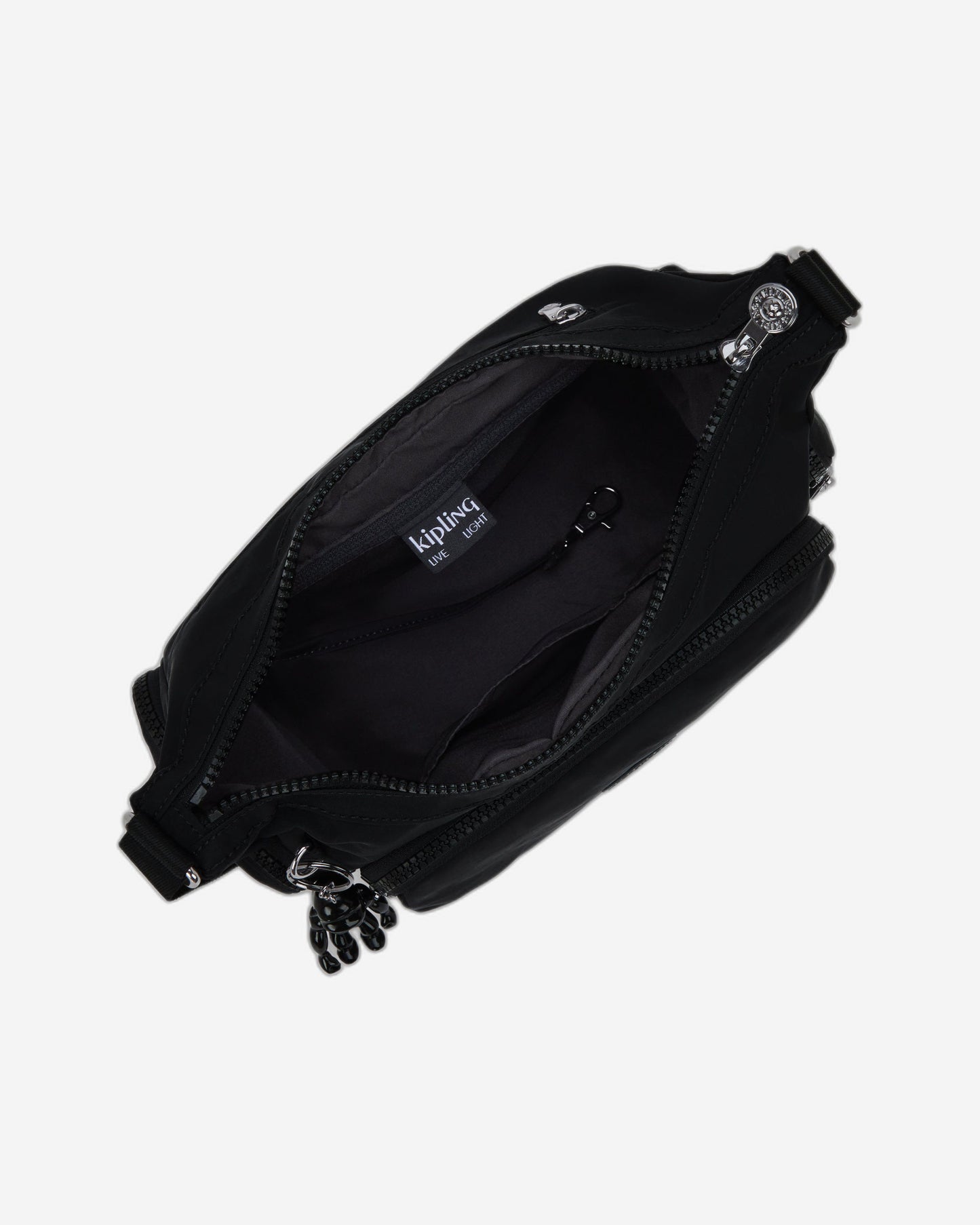 حقيبة Kipling Gabb S Infinite سوداء متوسطة الحجم I6041-2EN