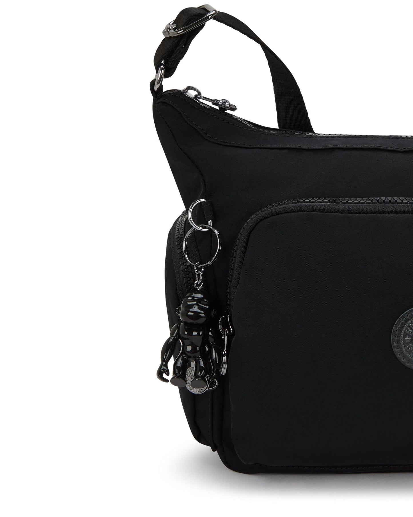 حقيبة Kipling Gabb S Infinite سوداء متوسطة الحجم I6041-2EN