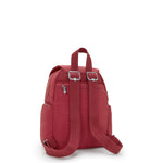 حقيبة ظهر Kipling City Zip Mini Funky Red صغيرة الحجم I6046-4SS