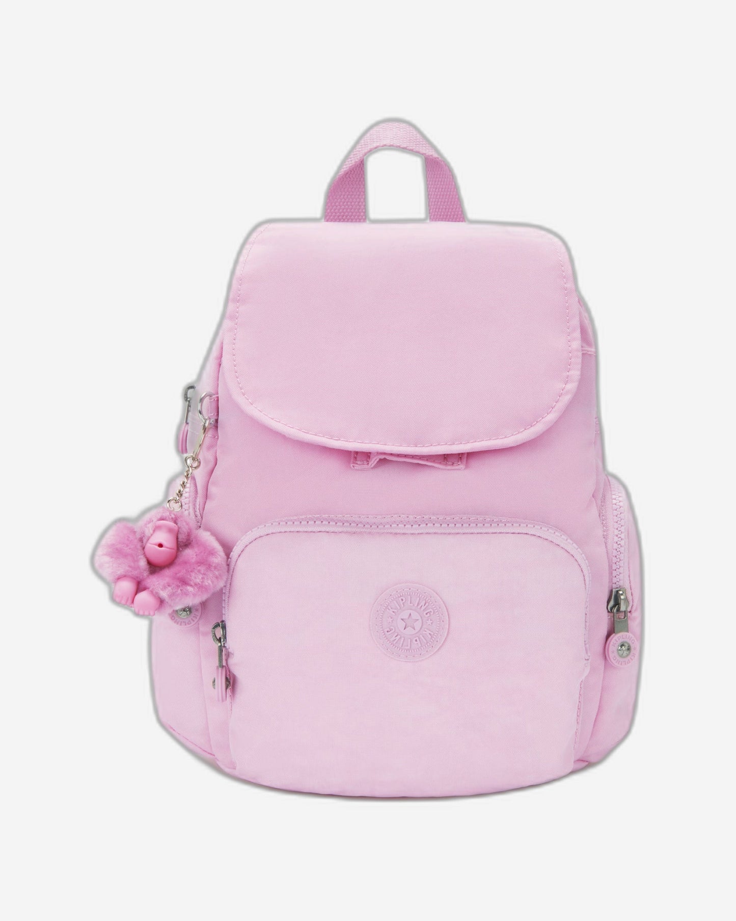 حقيبة ظهر كيبلينج سيتي زيب ميني بلومينج بينك صغيرة C2I6046-R2C