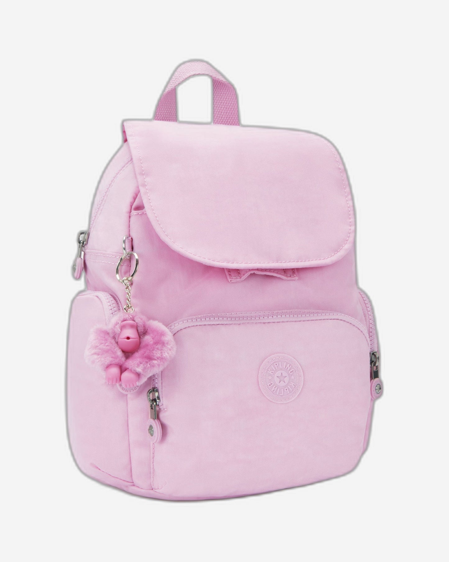 حقيبة ظهر كيبلينج سيتي زيب ميني بلومينج بينك صغيرة C2I6046-R2C