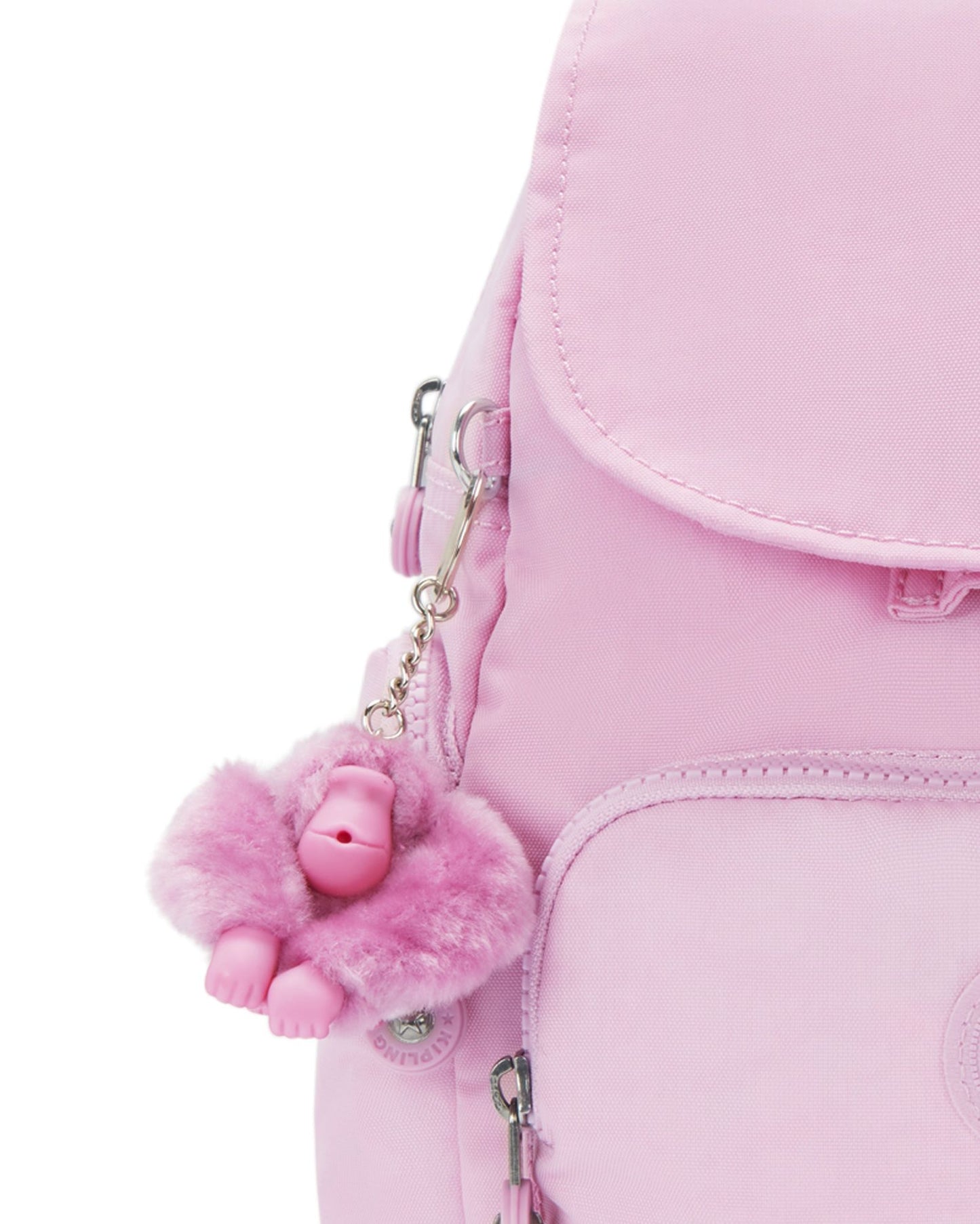 حقيبة ظهر كيبلينج سيتي زيب ميني بلومينج بينك صغيرة C2I6046-R2C