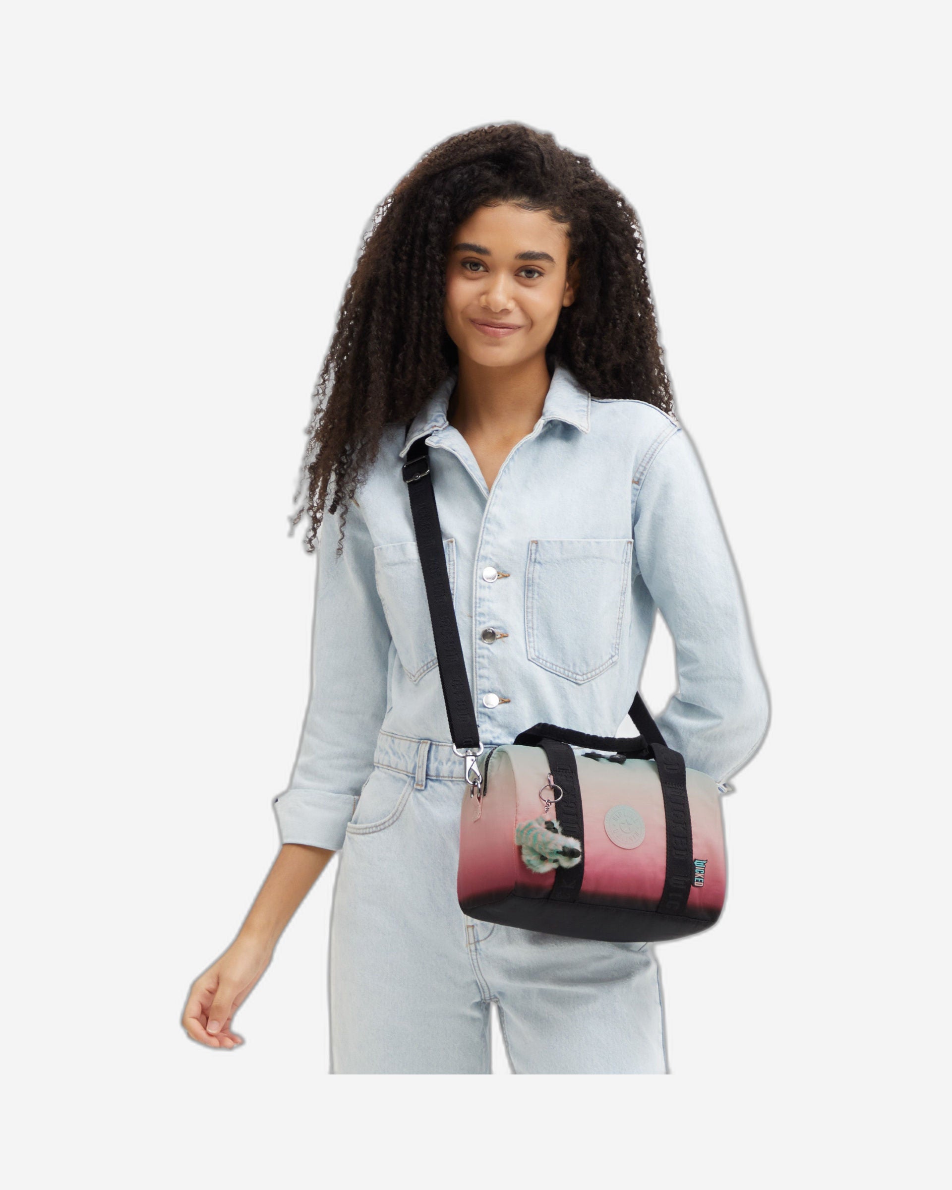 حقيبة يد كيبلينج بينا إم متوسطة الحجم متدرجة السحر I6062-2PW