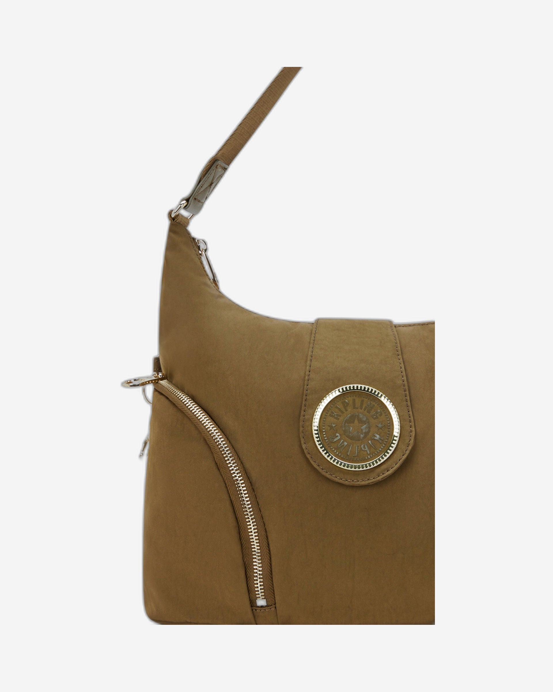 حقيبة كتف متوسطة الحجم من كيبلينج إيلي دراي لوريل سبايس I6115-3KP