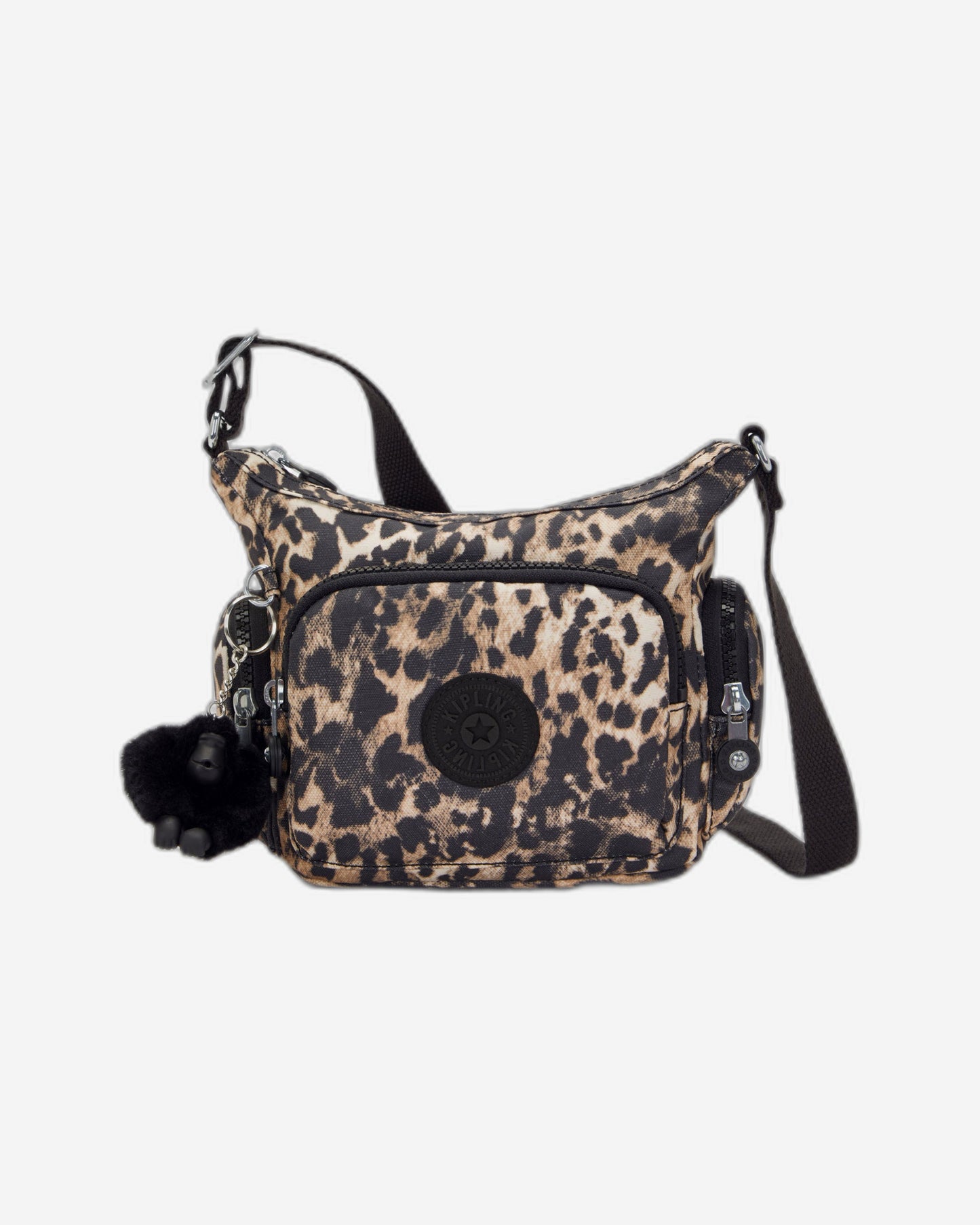 حقيبة Kipling Gabbie Mini Wild Leopard صغيرة متقاطعة I6193-6JP