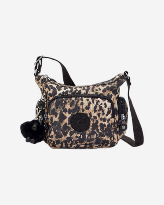 حقيبة Kipling Gabbie Mini Wild Leopard صغيرة متقاطعة I6193-6JP