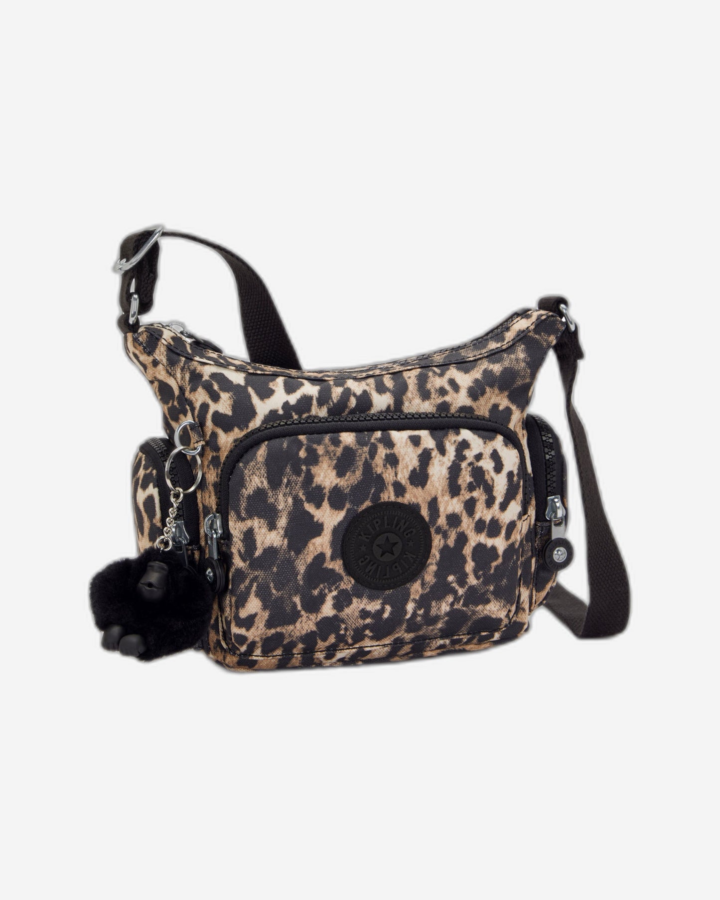 حقيبة Kipling Gabbie Mini Wild Leopard صغيرة متقاطعة I6193-6JP