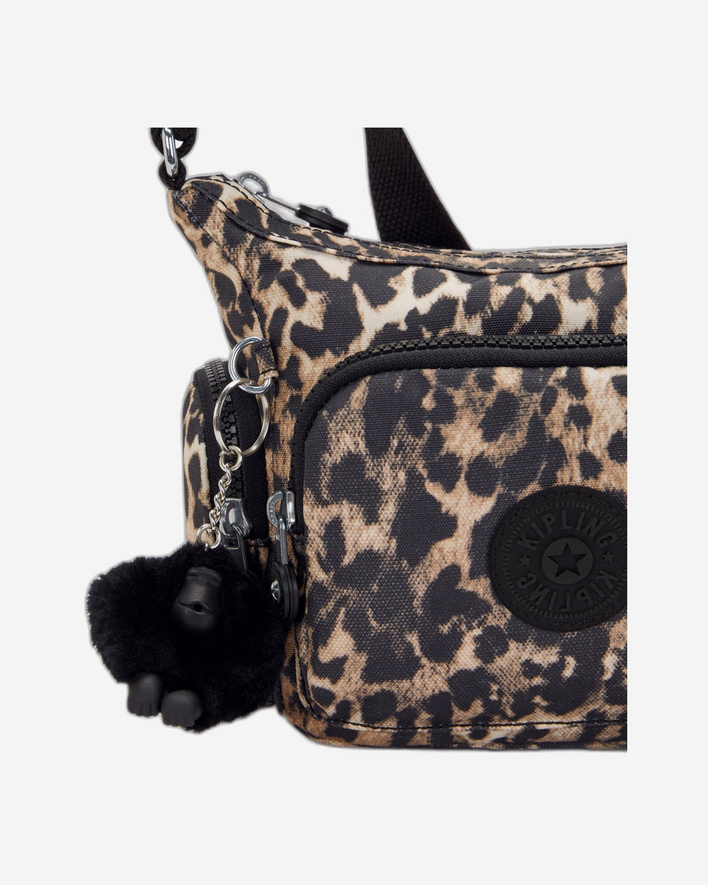 حقيبة Kipling Gabbie Mini Wild Leopard صغيرة متقاطعة I6193-6JP
