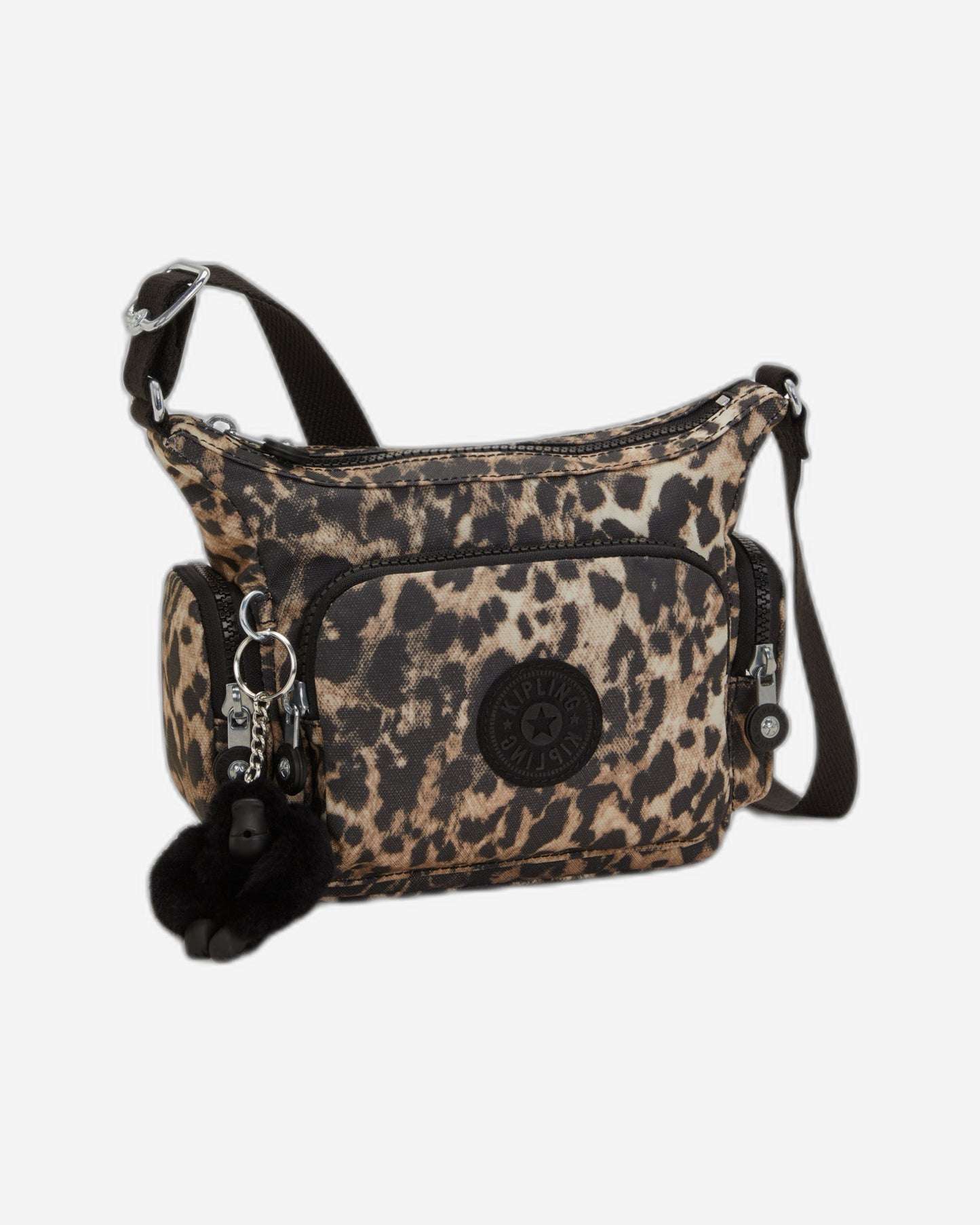 حقيبة Kipling Gabbie Mini Wild Leopard صغيرة متقاطعة I6193-6JP
