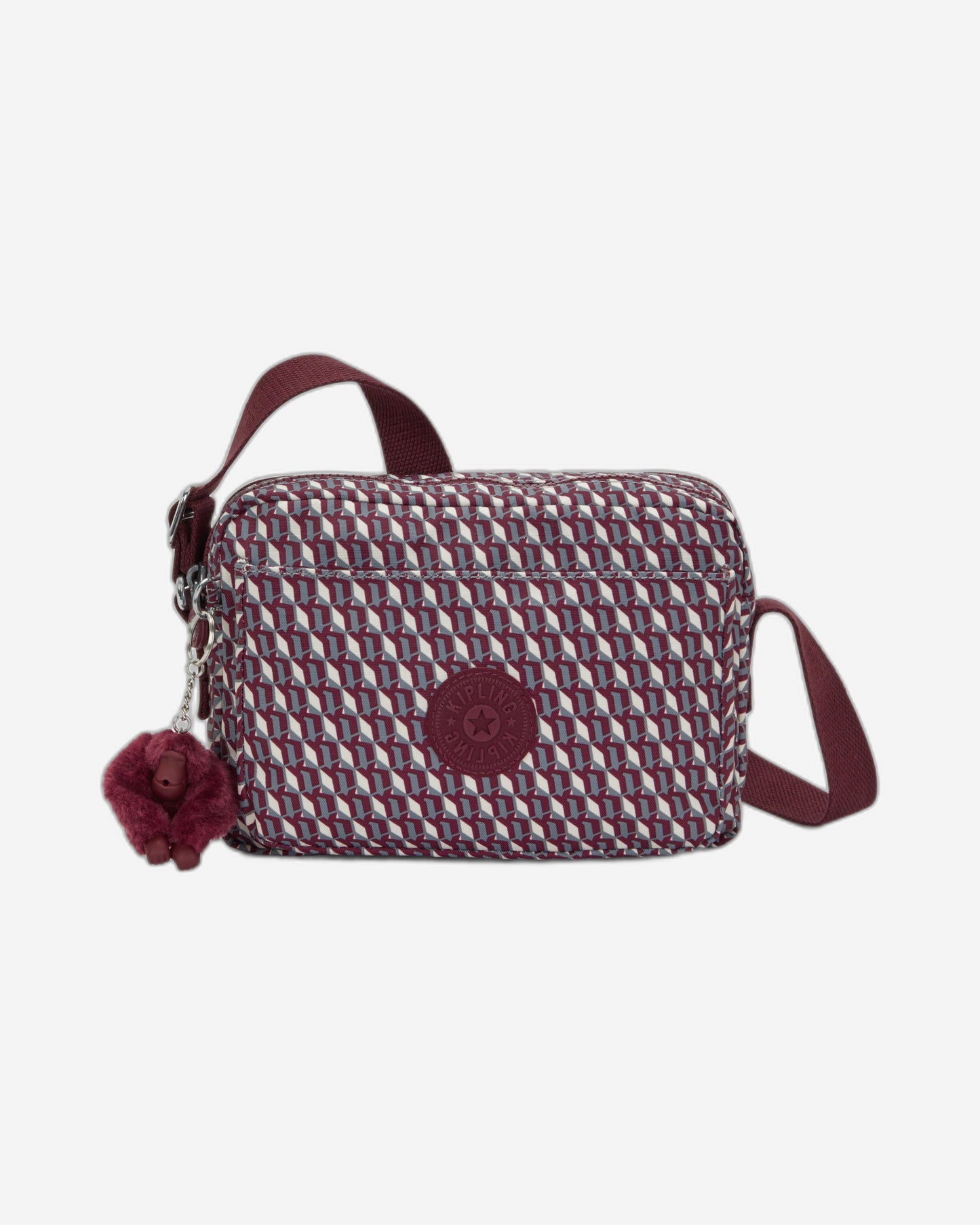 حقيبة Kipling Abanu M 3Dk Wine Medium crossbody I6237-1PB