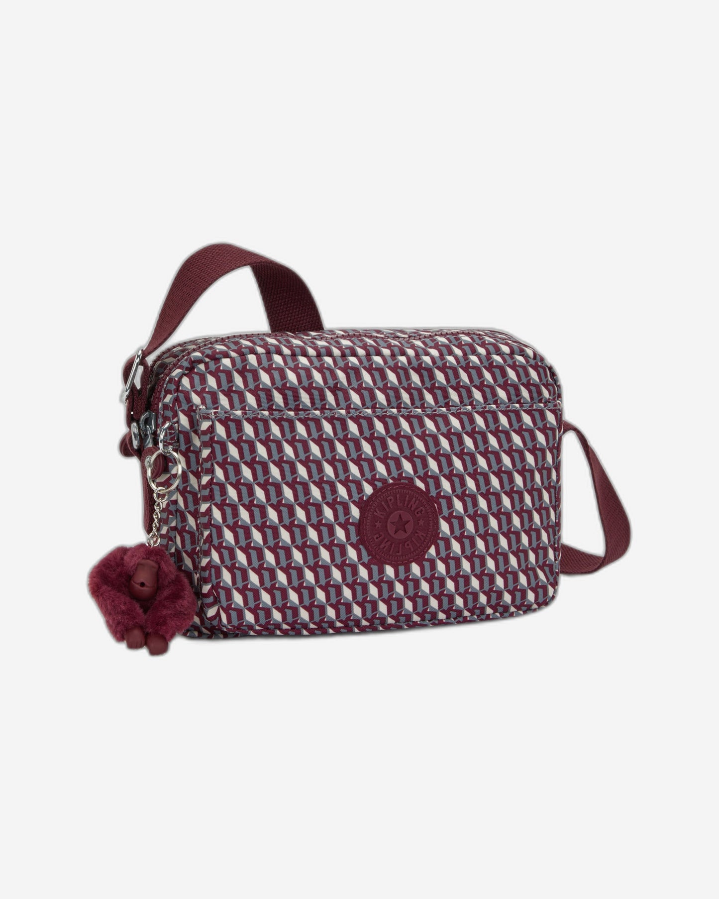 حقيبة Kipling Abanu M 3Dk Wine Medium crossbody I6237-1PB