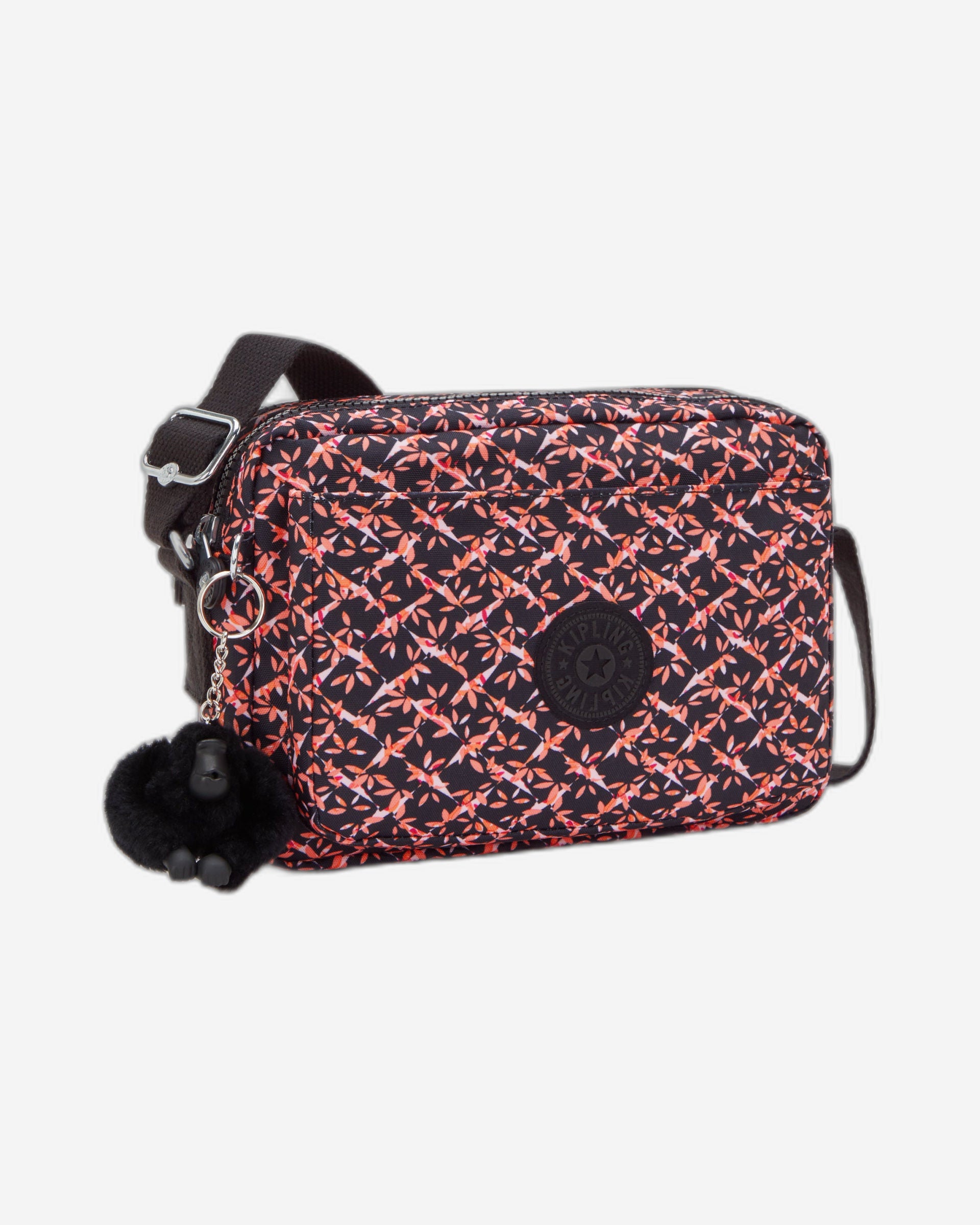 حقيبة كتف متوسطة الحجم من Kipling Abanu M Dancing Bouquet I6237-46X